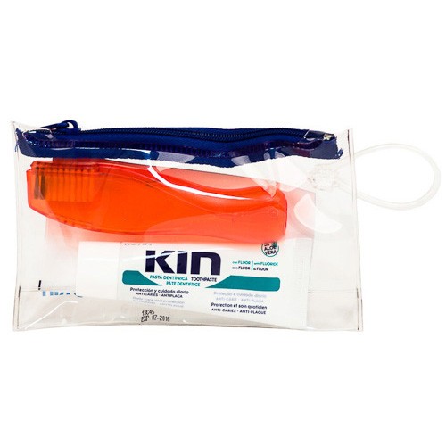 KIN CEPILLO VIAJE + PASTA 25 ML Imagen de KIN CEPILLO VIAJE + PASTA 25 ML