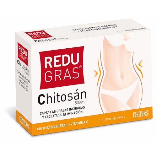 REDUGRAS CHITOSAN 500 MG 60 COMPRIMIDOS Imagen de REDUGRAS CHITOSAN 500 MG 60 COMPRIMIDOS