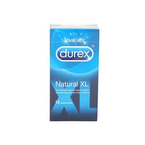 Durex preserva. natural XL easy on 12u. Imagen de Durex preserva. natural XL easy on 12u.