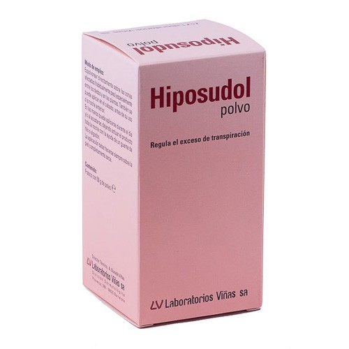 HIPOSUDOL POLVO 50 GR. Imagen de HIPOSUDOL POLVO 50 GR.