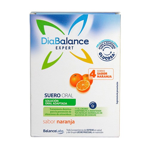 DIABALANCE EXPERT SUERO NARANJA 4 SOBRES Imagen de DIABALANCE EXPERT SUERO NARANJA 4 SOBRES