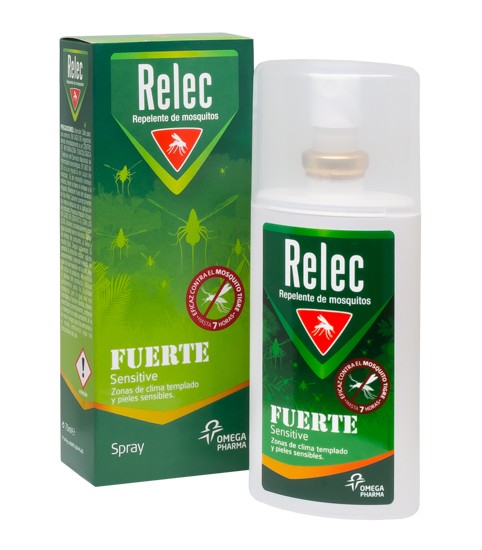 Relec Fuerte Sensitive Spray 75ml. Imagen de Relec Fuerte Sensitive Spray 75ml.