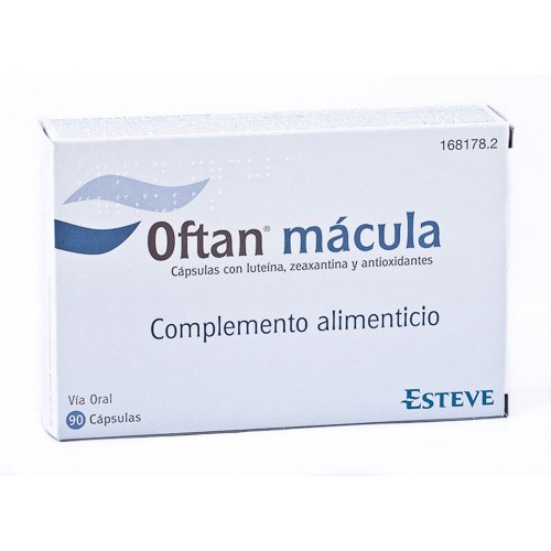 Oftan Mácula complemento alimenticio salud ocular Imagen de Oftan Mácula complemento alimenticio salud ocular
