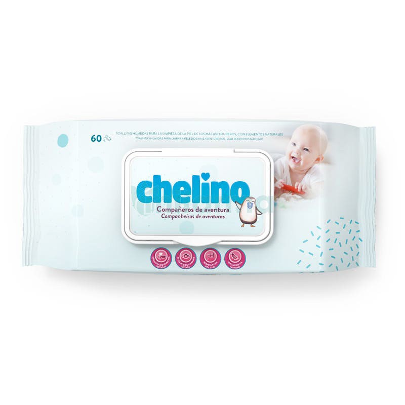 Chelino toallitas infantiles 60u Imagen de Chelino toallitas infantiles 60u