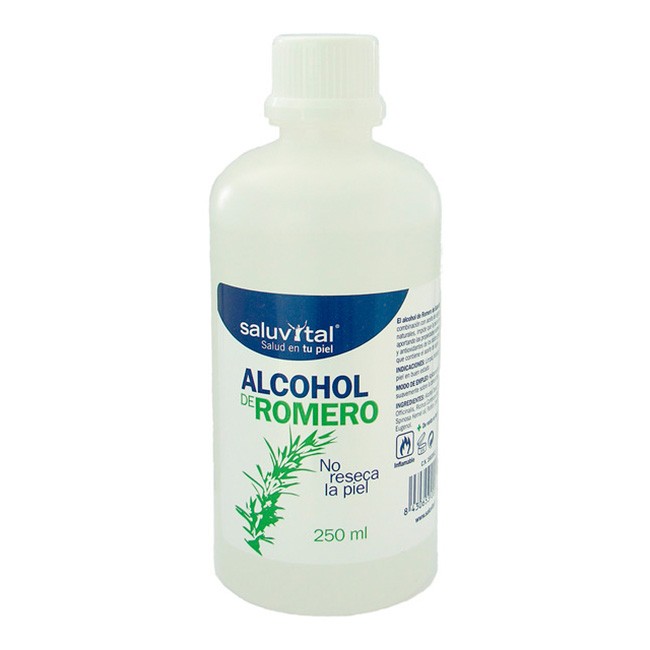 Alcohol romero con aceite de argan 250 ml Imagen de Alcohol romero con aceite de argan 250 ml