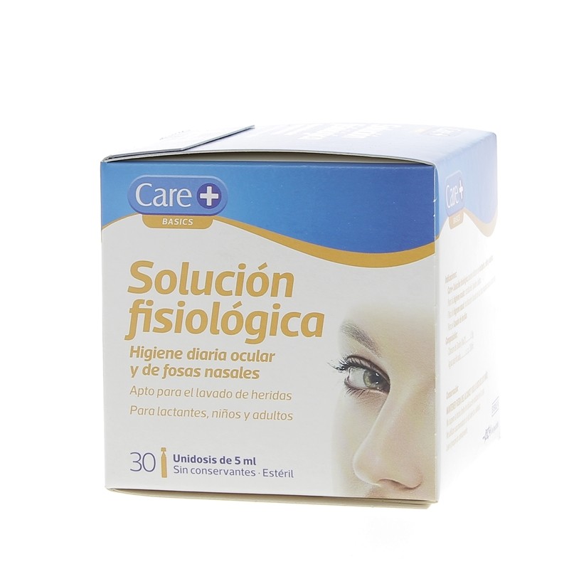 Care+ solución fisiológica 5ml - 30uds Imagen de Care+ solución fisiológica 5ml - 30uds