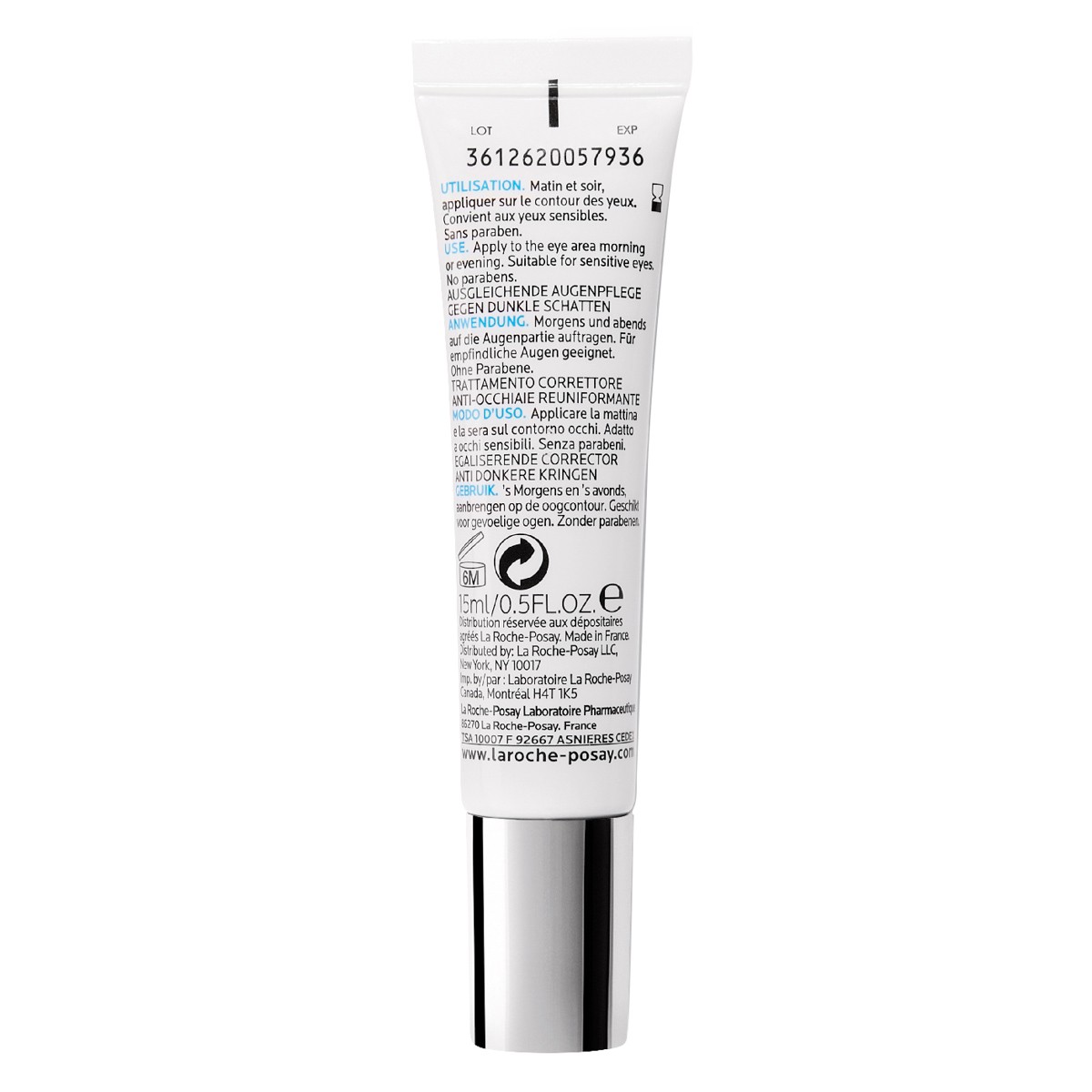 Imagen de La Roche Posay Pigmentclar contorno de ojos antiojeras 15ml