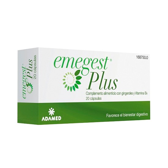 EMEGEST PLUS 20 CAPSULAS Imagen de EMEGEST PLUS 20 CAPSULAS