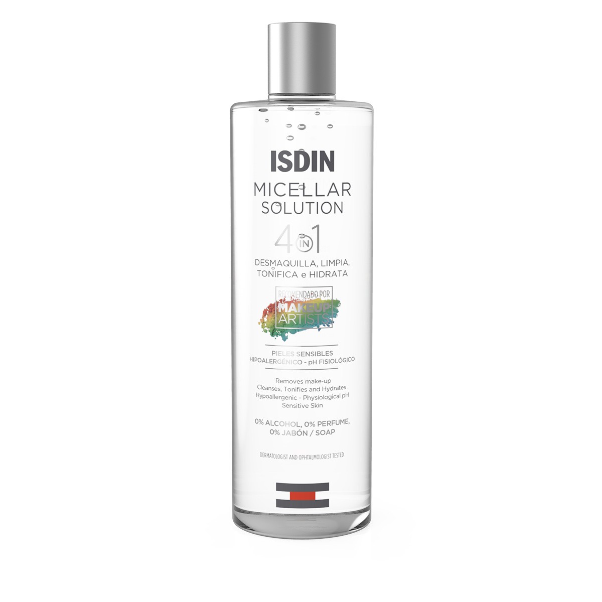 Isdin micellar solution 4 en 1 400 ml Imagen de Isdin micellar solution 4 en 1 400 ml