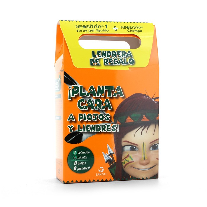 NEOSITRIN PACK CHAMPU + GEL + LENDRERA Imagen de NEOSITRIN PACK CHAMPU + GEL + LENDRERA
