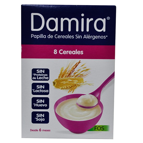 Damira 8 cereales FOS 600g Imagen de Damira 8 cereales FOS 600g