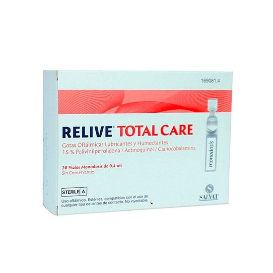 Relive total care gotas oftálmicas 20 monodosis Imagen de Relive total care gotas oftálmicas 20 monodosis