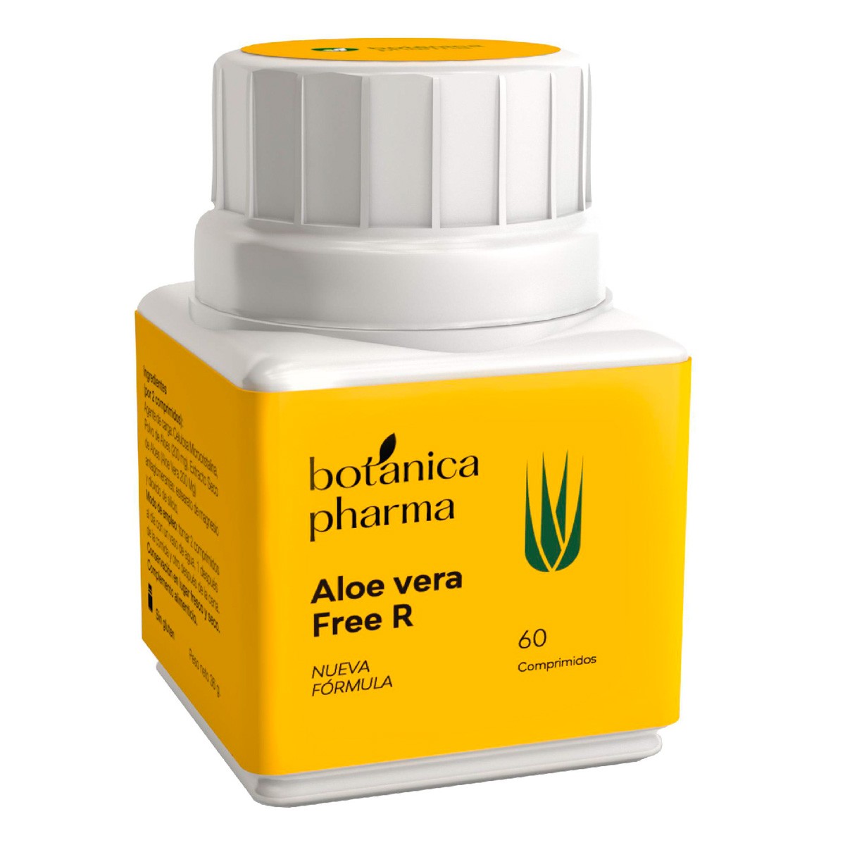 BotánicaPharma aloe vera 500mg 60u Imagen de BotánicaPharma aloe vera 500mg 60u