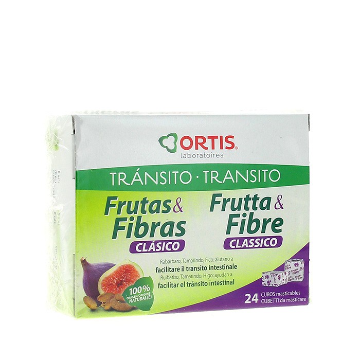 Ortis Frutas & fibras classic 24 cubos Imagen de Ortis Frutas & fibras classic 24 cubos