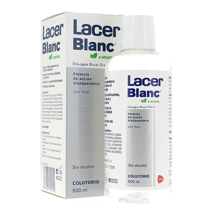 Lacer Blanc Colutorio menta 500ml Imagen de Lacer Blanc Colutorio menta 500ml