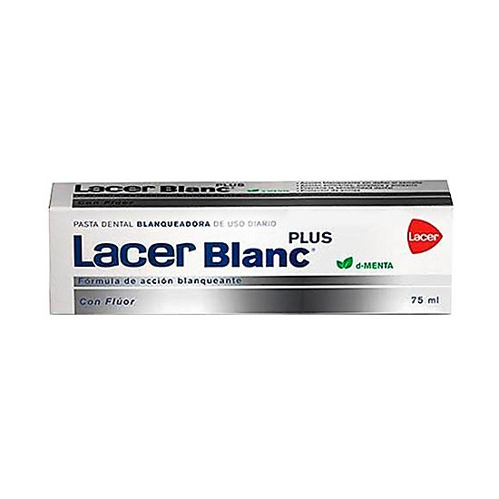 Lacer Blanc plus pasta blanqueadora menta 75ml Imagen de Lacer Blanc plus pasta blanqueadora menta 75ml