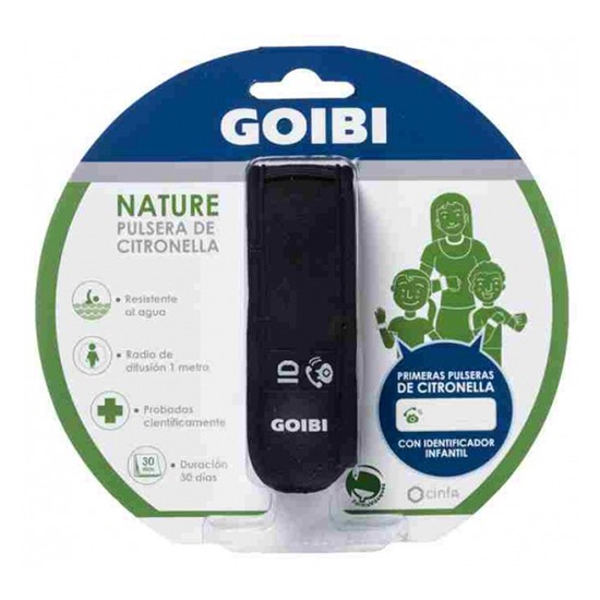 GOIBI PULSERA CITRONELLA NEGRA Imagen de GOIBI PULSERA CITRONELLA NEGRA