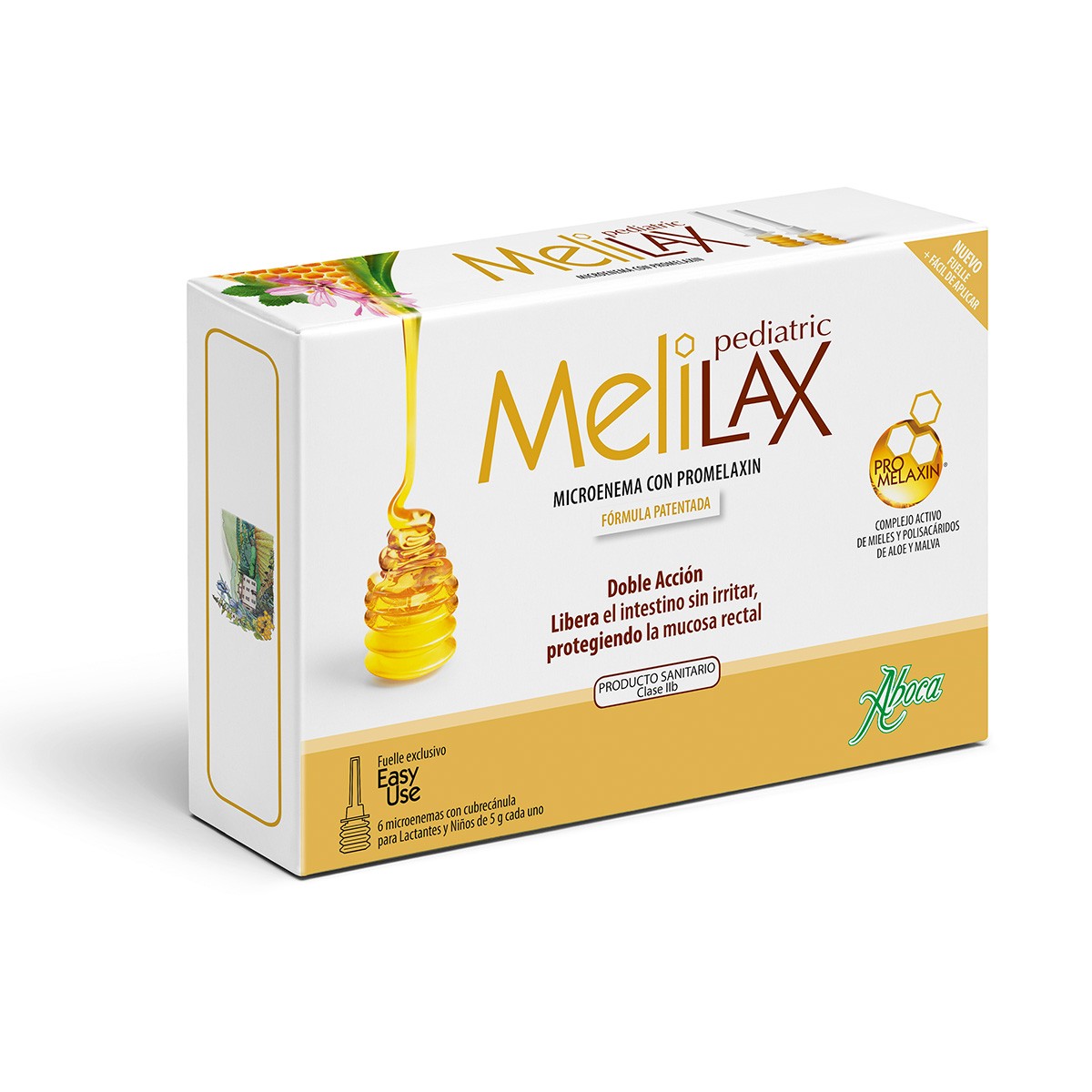 Aboca Melilax pediatric microenemas 5gr 6uds Imagen de Aboca Melilax pediatric microenemas 5gr 6uds