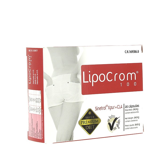 LIPOCROM 100 20 CÁPSULAS Imagen de LIPOCROM 100 20 CÁPSULAS