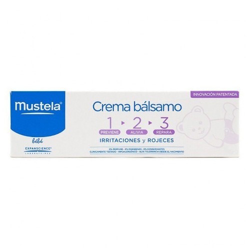 Mustela crema bálsamo 1,2,3 100ml Imagen de Mustela crema bálsamo 1,2,3 100ml