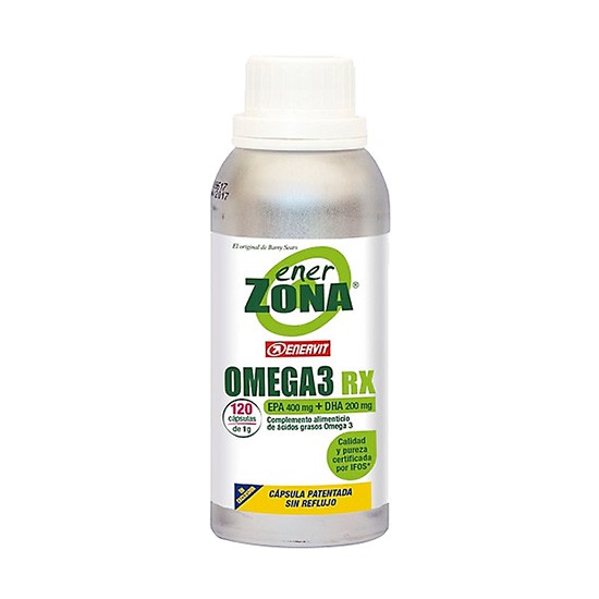 ENERZONA OMEGA 3 RX 120 CAPSULAS Imagen de ENERZONA OMEGA 3 RX 120 CAPSULAS