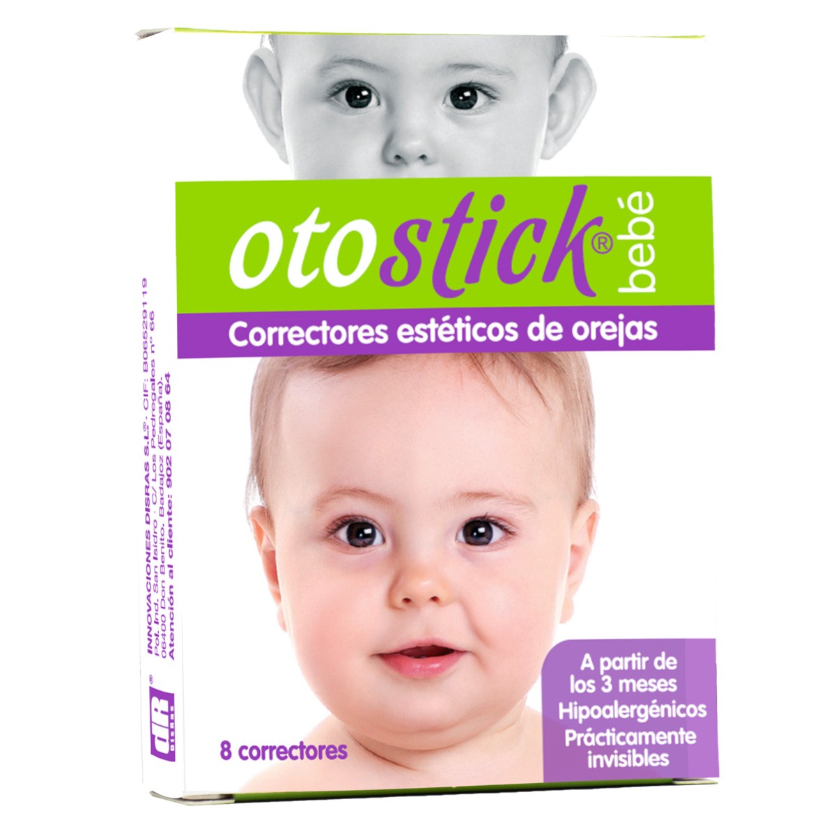 Otostick bebe corrector orejas 8uds Imagen de Otostick bebe corrector orejas 8uds