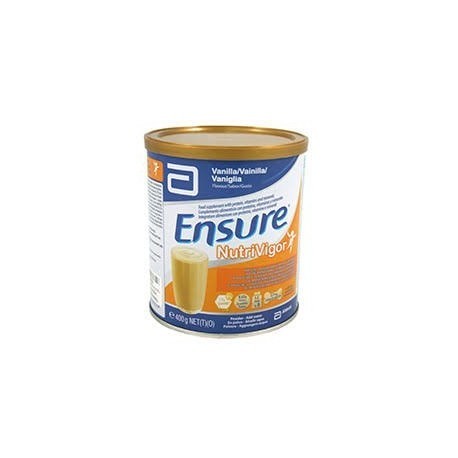 ENSURE NUTRIVIGOR VAINILLA POLVO 400GR. Imagen de ENSURE NUTRIVIGOR VAINILLA POLVO 400GR.