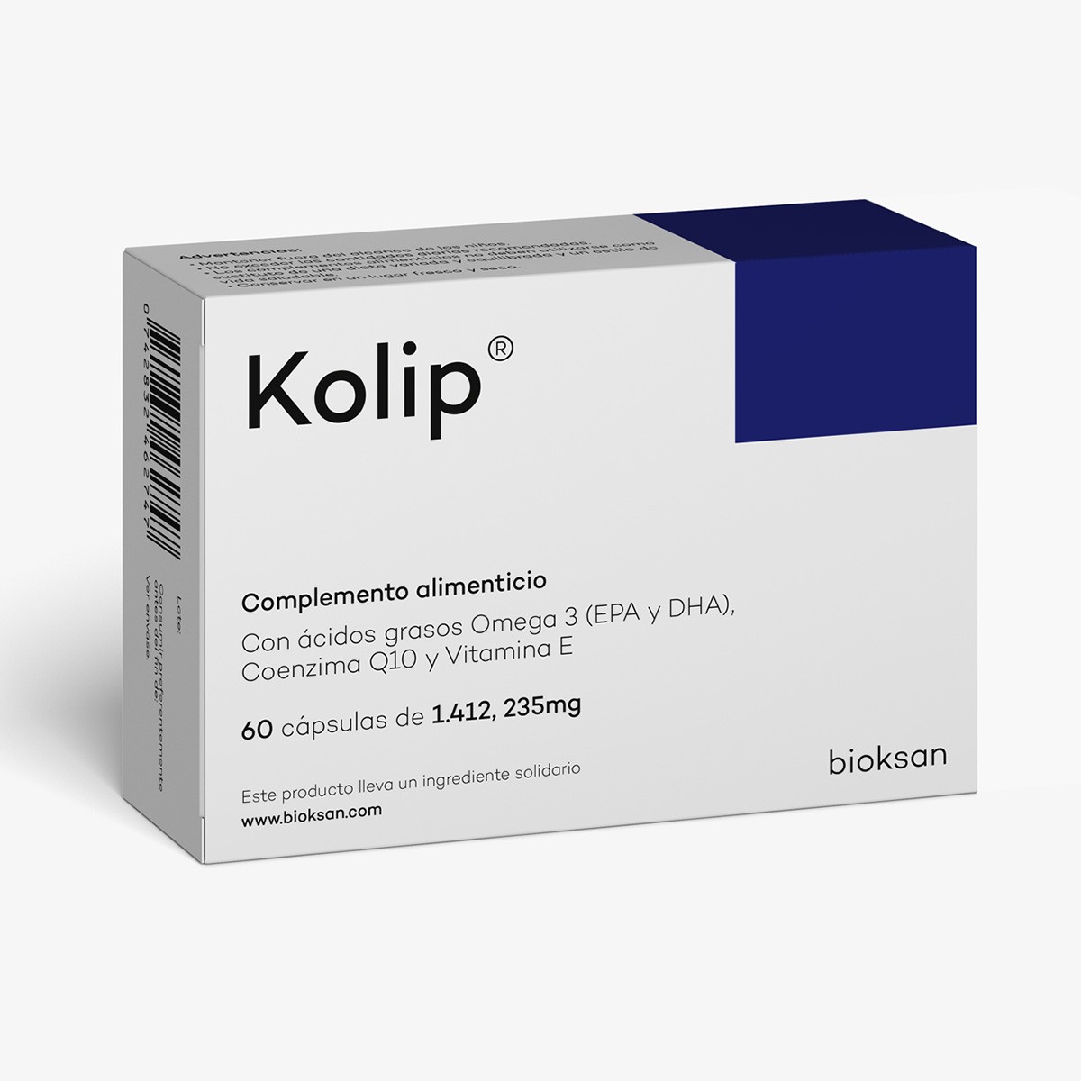 Bioksan Kolip VEX 60 cápsulas Imagen de Bioksan Kolip VEX 60 cápsulas