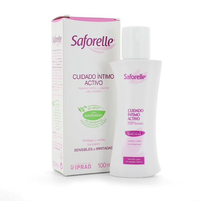 SAFORELLE CUIDADO INTIMO ACTIVO 100 ML Imagen de SAFORELLE CUIDADO INTIMO ACTIVO 100 ML