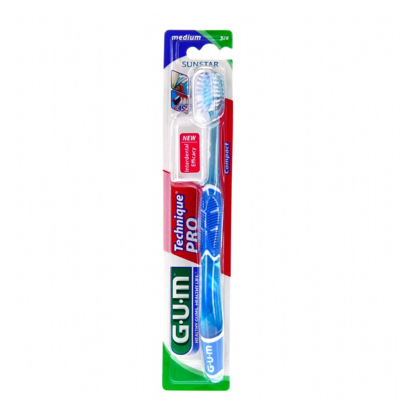 GUM TECHNIQUE PRO CEPILLO MEDIO REF/528 Imagen de GUM TECHNIQUE PRO CEPILLO MEDIO REF/528