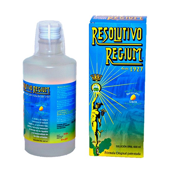 Resolutivo regium solución oral 600ml Imagen de Resolutivo regium solución oral 600ml