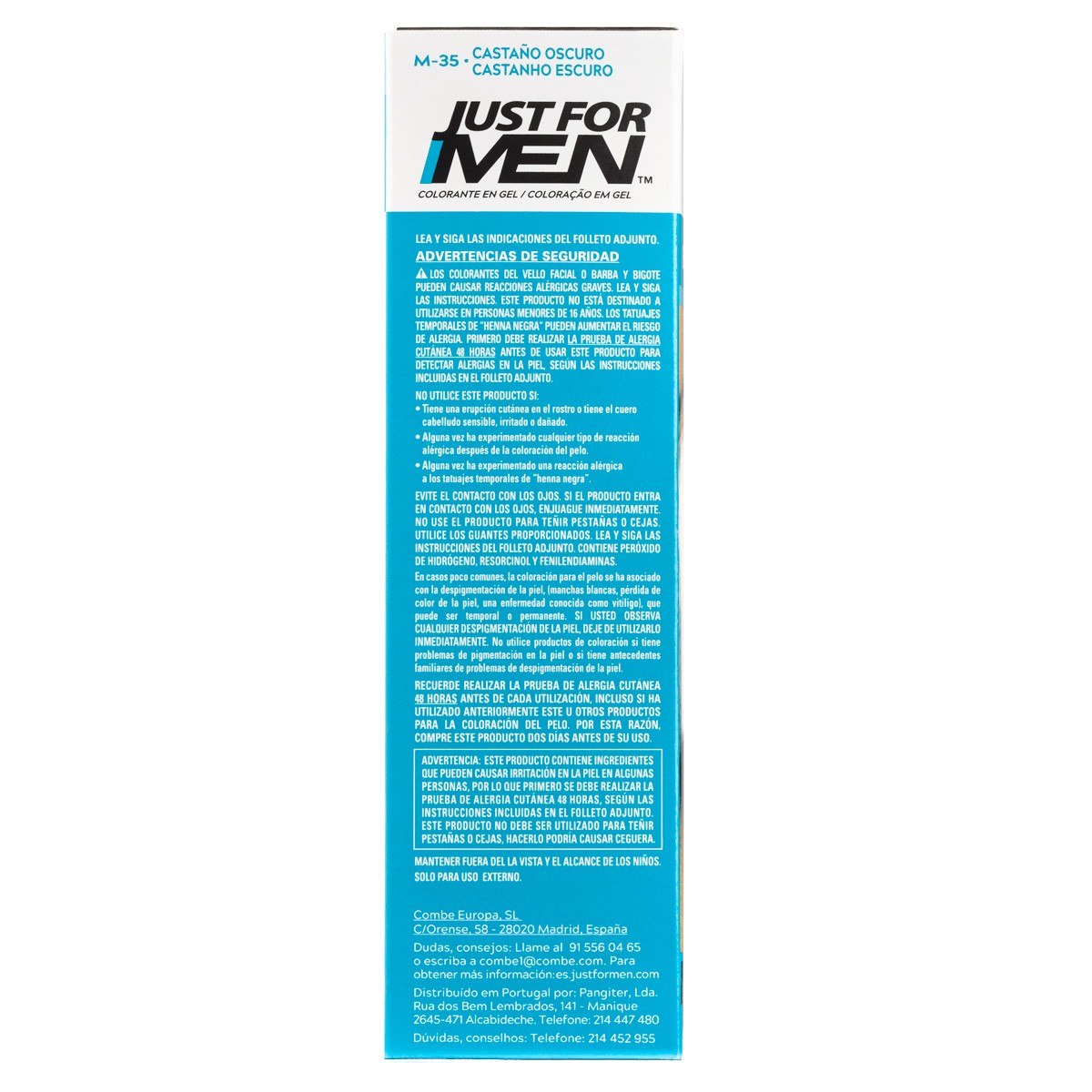 Imagen de Just for men barba bigote cast oscuro