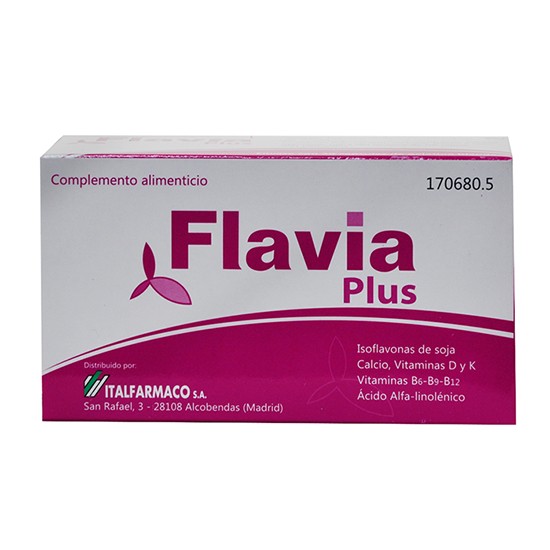 Flavia plus menopausia 30 cápsulas Imagen de Flavia plus menopausia 30 cápsulas