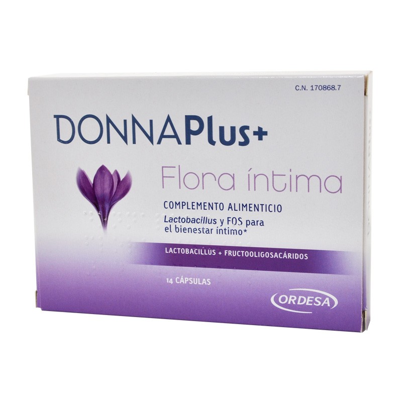 DONNA PLUS FLORA INTIMA 14 CAPSULAS Imagen de DONNA PLUS FLORA INTIMA 14 CAPSULAS