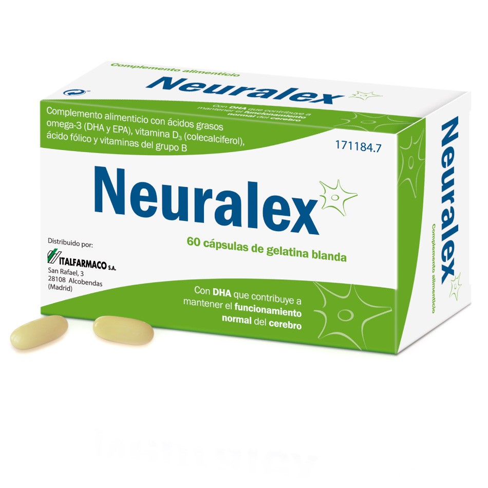 Neuralex 60 cápsulas Imagen de Neuralex 60 cápsulas