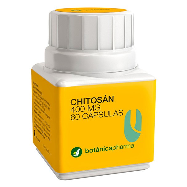 BotánicaPharma chitosan 400mg 60u Imagen de BotánicaPharma chitosan 400mg 60u