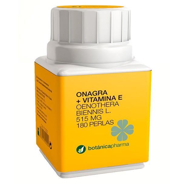 Imagen de BotánicaPharma onagra + vitamina E 515mg 180u