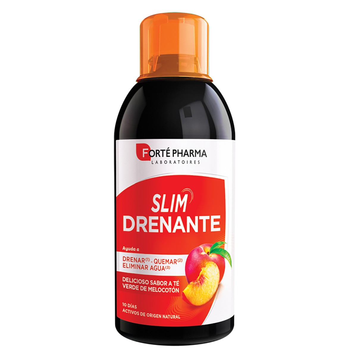 Forte pharma slim drenante melocotón 500ml Imagen de Forte pharma slim drenante melocotón 500ml