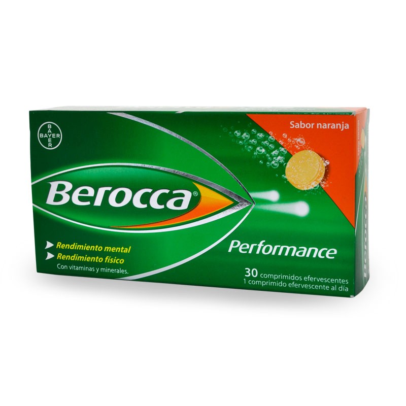 BEROCCA PERFORMANCE 30 COMP EFER NARANJA Imagen de BEROCCA PERFORMANCE 30 COMP EFER NARANJA
