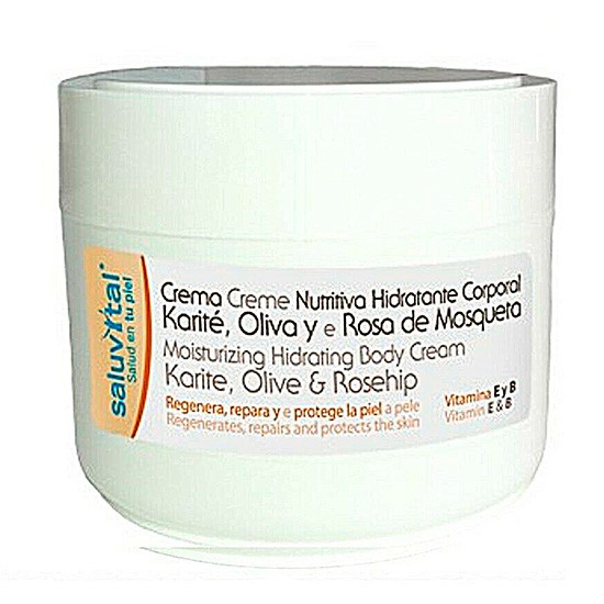 Saluvital crema nutritiva hidratante corporal 200ml Imagen de Saluvital crema nutritiva hidratante corporal 200ml