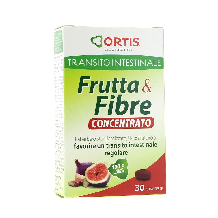 Ortis frutas fibras forte 24 comprimidos Imagen de Ortis frutas fibras forte 24 comprimidos