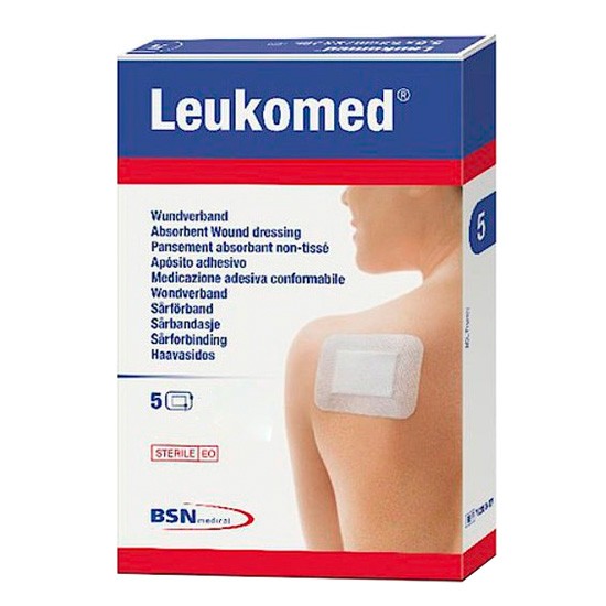 Leukomed aposito 10 cm x 25 cm 5 uds Imagen de Leukomed aposito 10 cm x 25 cm 5 uds
