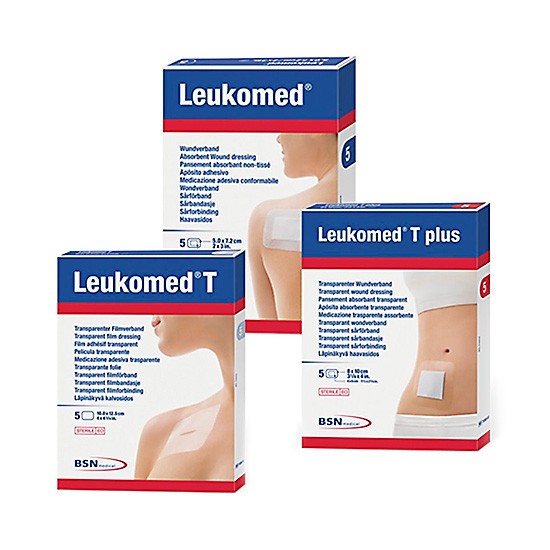 Leukomed t plus aposito 8 cm x 10 cm 5 uds Imagen de Leukomed t plus aposito 8 cm x 10 cm 5 uds
