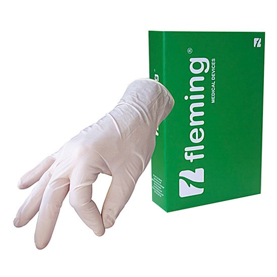 Fleming Guantes vinilo multiusos 10u T,G Imagen de Fleming Guantes vinilo multiusos 10u T,G