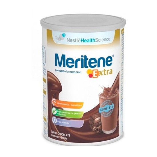 Meritene extra chocolate bote 450g Imagen de Meritene extra chocolate bote 450g
