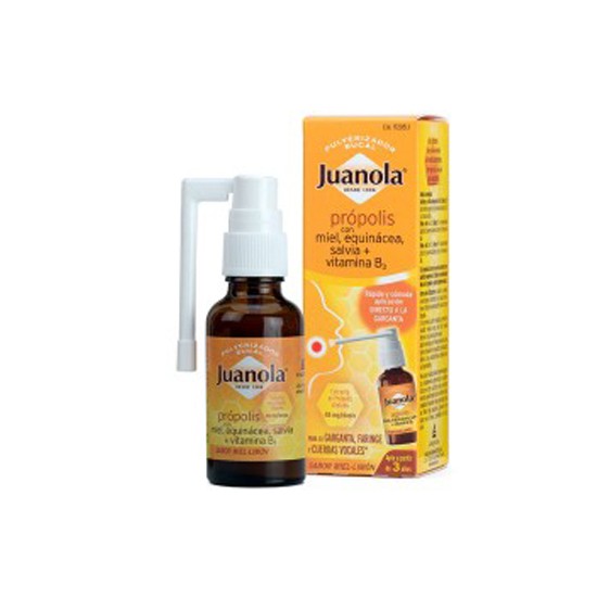 Juanola propolis pulverizador bucal 30ml Imagen de Juanola propolis pulverizador bucal 30ml