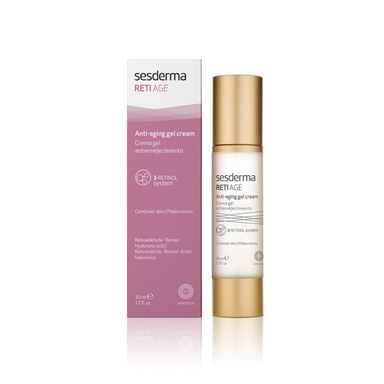 Sesderma Retiage crema gel facial antienvejecimiento 50ml Imagen de Sesderma Retiage crema gel facial antienvejecimiento 50ml