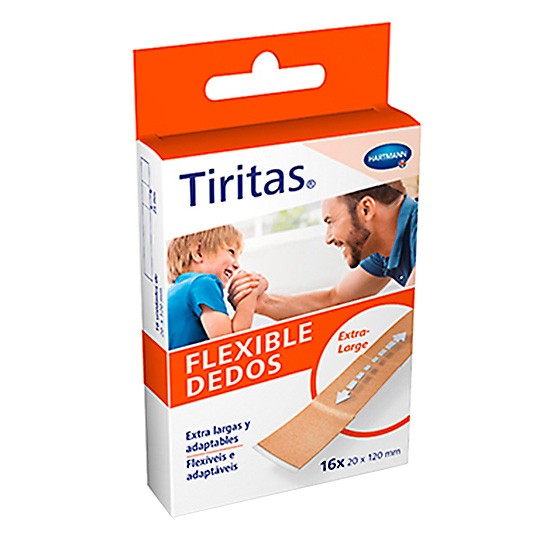 Hartmann tiritas dedos extra larga 16u Imagen de Hartmann tiritas dedos extra larga 16u