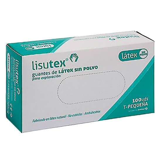 Lisutex guantes s/p latex explo T-M 100u Imagen de Lisutex guantes s/p latex explo T-M 100u