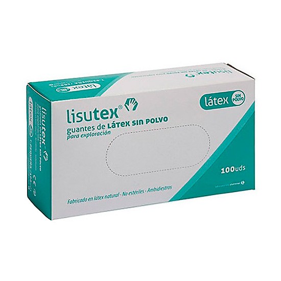 GUANTES LISUTEX S/P LATEX EXPLO T/G 100U Imagen de GUANTES LISUTEX S/P LATEX EXPLO T/G 100U